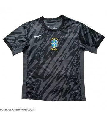 Brasilien Målmand Udebanetrøje Copa America 2024 Kortærmet